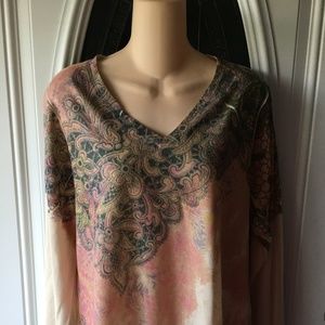 Appropriate Behavior Womens Boho Top 1X